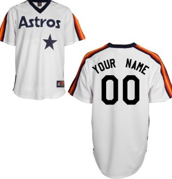 astros throwback jersey custom