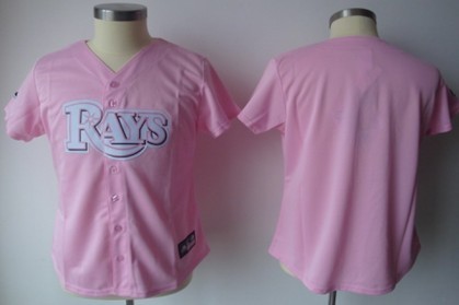 Women's Tampa Bay Rays Customized Pink Jersey on sale,for Cheap