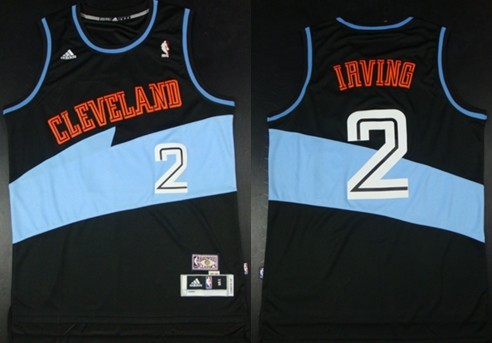 kyrie irving black and blue jersey