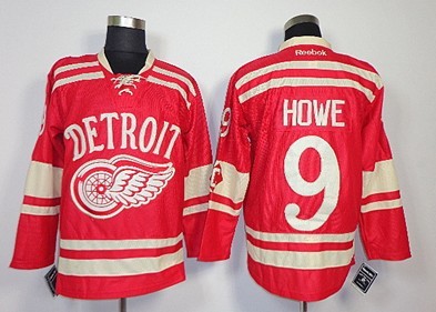 Detroit Red Wings #9 Gordie Howe White Winter Classic Jersey on sale,for  Cheap,wholesale from China