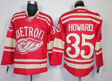 Reebok 2014 Winter Classic Detroit Red Wings Jimmy Howard Premier Jersey -  Mens