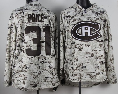 Carey Price White Camo Jersey 