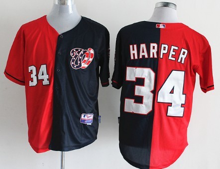 bryce harper navy blue jersey