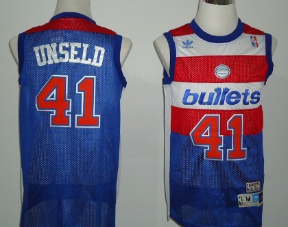 washington bullets wes unseld jersey