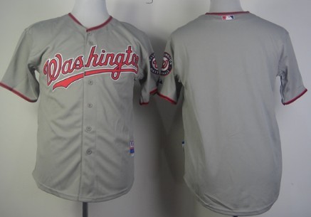washington nationals grey jersey