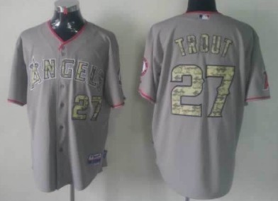 mike trout grey jersey