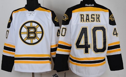 white bruins jersey