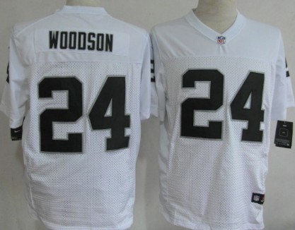 oakland raiders nike charles woodson black elite jersey