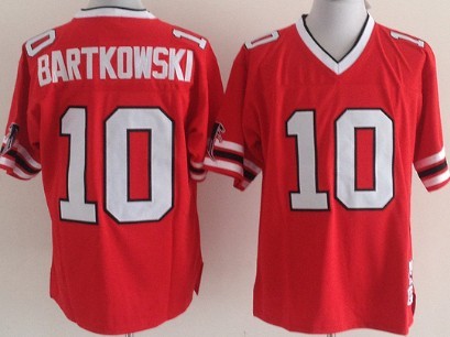 Steve Bartkowski Red Throwback Jersey 