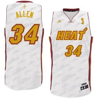 لكن او لاكن Miami Heat #34 Ray Allen Revolution 30 Swingman White With Gold ... لكن او لاكن لكن او لاكن Miami Heat #34 Ray Allen Revolution 30 Swingman White With Gold ... لكن او لاكن