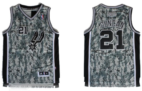 tim duncan camo jersey