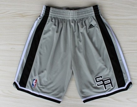 San Antonio Spurs Gray Short on sale 