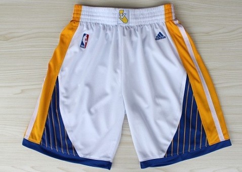 golden state warriors shorts white