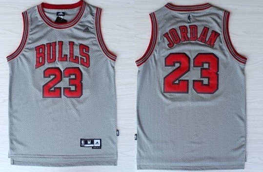 chicago bulls gray jersey