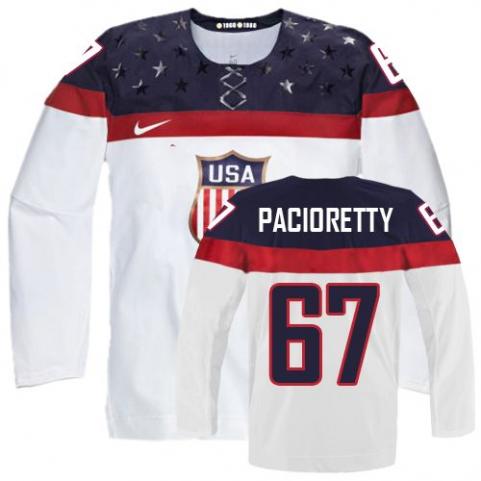 2014 Max Pacioretty Team USA Olympics Throwback Game Issued Jersey – USA  Hockey Letter