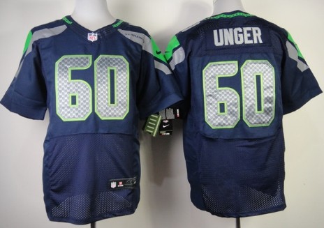 Nike Seattle Seahawks #60 Max Unger 