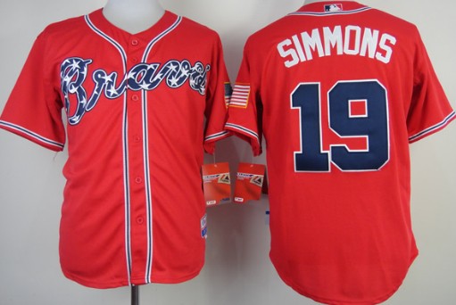 simmons braves jersey