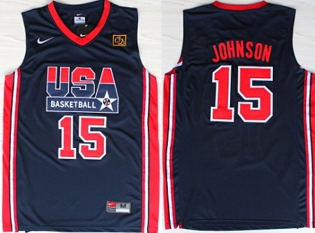 magic johnson team usa jersey