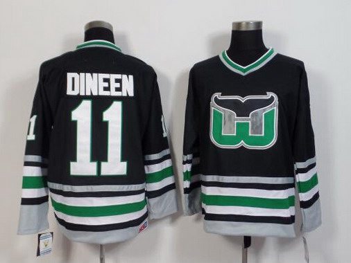 Hartford Whalers Kevin Dineen CCM Vintage Blue Jersey 2XL