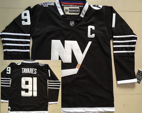 New York Islanders John Tavares Reebok Premier Alternate Jersey - Black