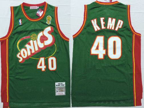 throwback seattle supersonics jersey