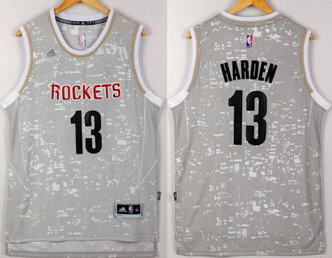 gray houston rockets jersey