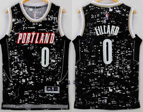 Adidas NBA Swingman Damian Lillard Portland Trail Blazers Jersey Mens Sz  Small