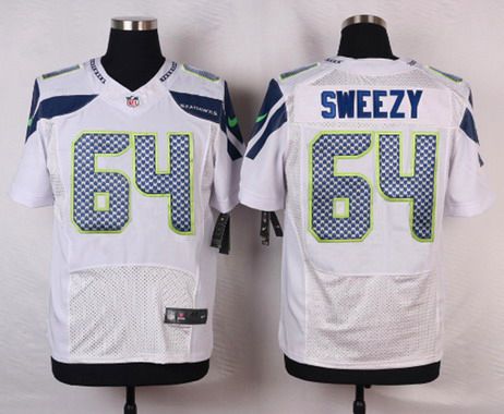 white seahawks jersey