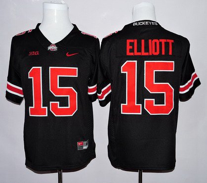 ezekiel elliott black ohio state jersey