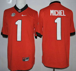 sony michel red jersey