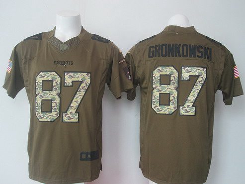 gronkowski salute to service jersey