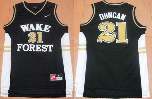 tim duncan college jersey