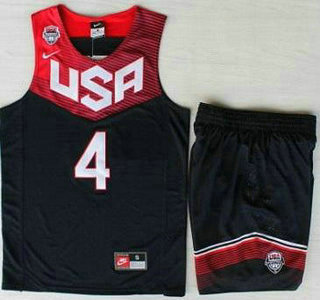 14 Usa Dream Team 4 Stephen Curry Blue Basketball Jersey Suits On Sale For Cheap Wholesale From China
