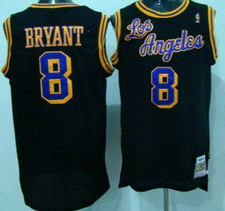 Kobe Bryant Lakers Hardwood Classics #8 Soul Swingman Jersey