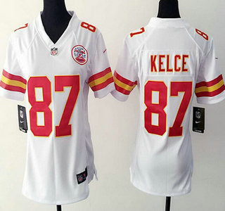 travis kelce white jersey