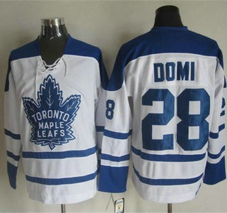 Vintage Toronto Maple Leafs White Embroidered CCM NHL Hockey 