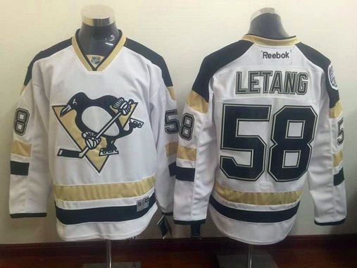 Penguins Hockey Jersey Kris Letang 2014 Chicago Stadium Series 