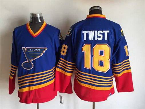 PIERRE TURGEON  St. Louis Blues CCM 1996 Home Vintage Throwback NHL Jersey