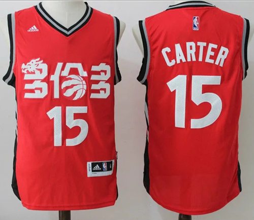 vince carter red raptors jersey