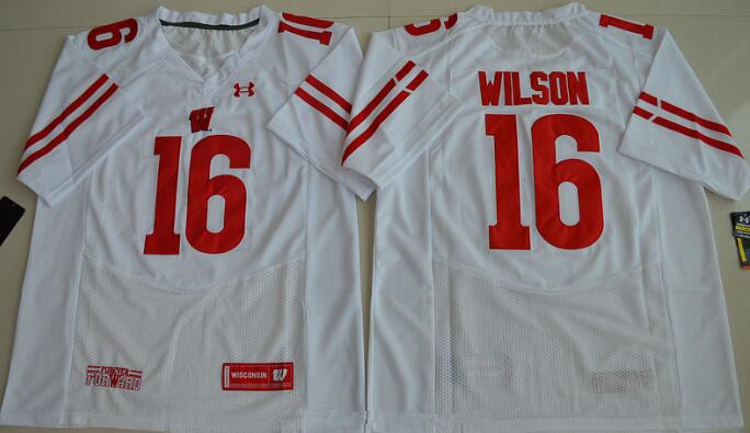 wisconsin badgers russell wilson jersey