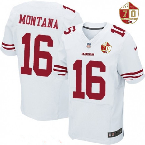 49ers 70th anniversary jersey