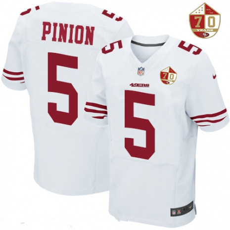 70th anniversary 49ers jersey