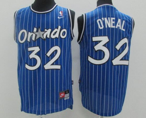 DE Herren Jersey Retro Basketball Weste #32 Or'lando Magic Shaq ONeal Swingman 