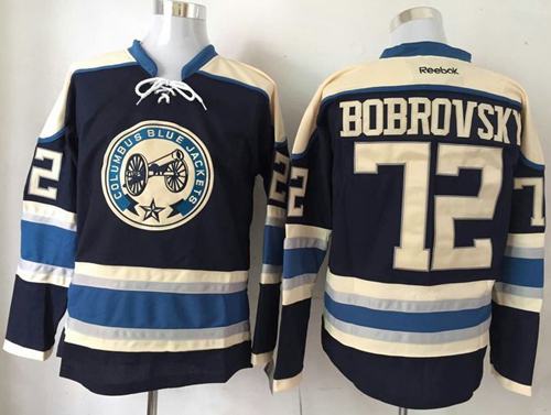 blue jackets bobrovsky jersey