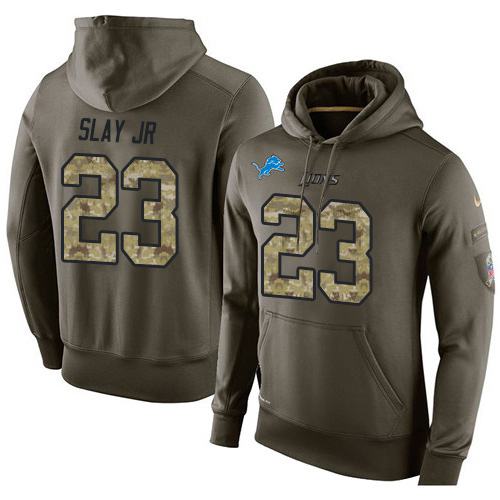 Men's Detroit Lions Nike Anthracite Salute to Service Player