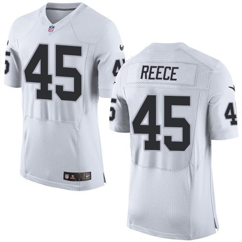 Men's Oakland Raiders Retired Player 53 Bill Romanowski White NFL Nike