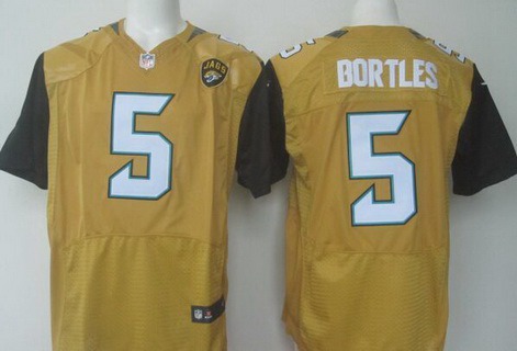 gold blake bortles jersey