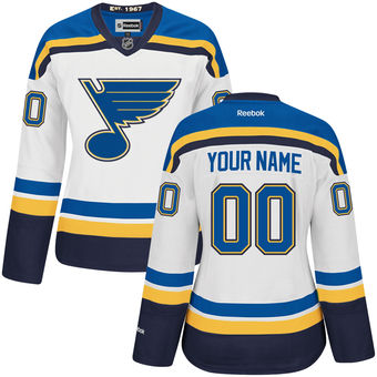 St. Louis Blues adidas Hockey Fights Cancer Primegreen Authentic Custom  Jersey - White/Purple