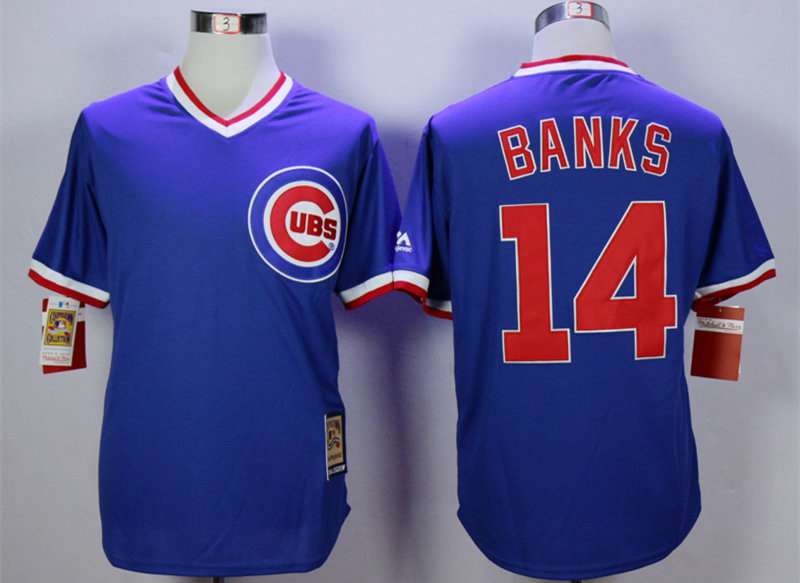 cubs blue throwback jersey