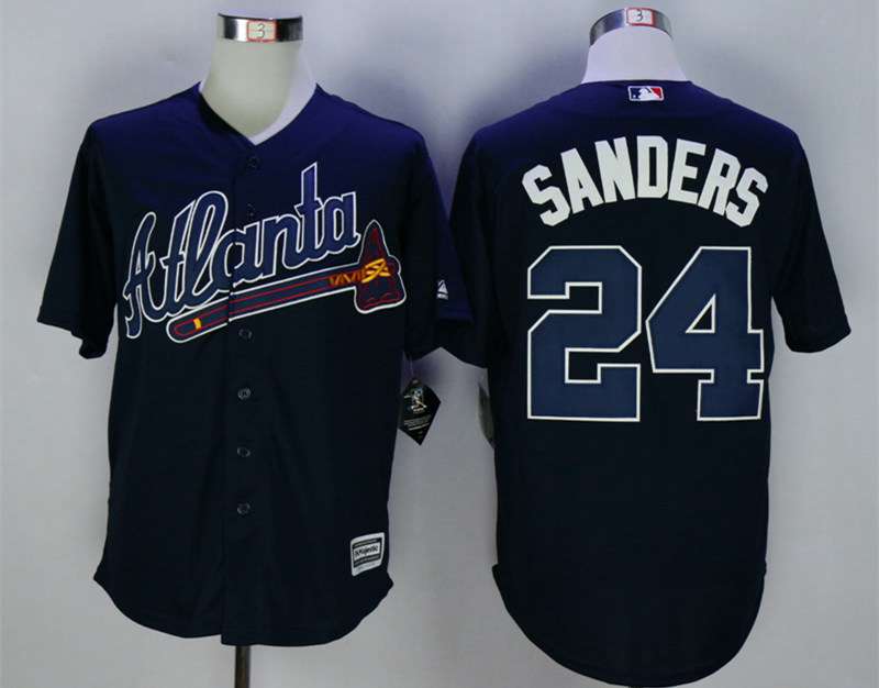 sanders braves jersey